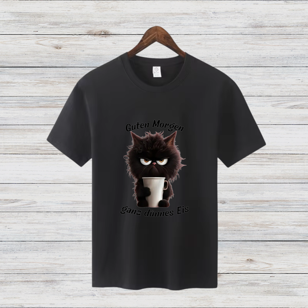 Guten Morgen Katze T-Shirt