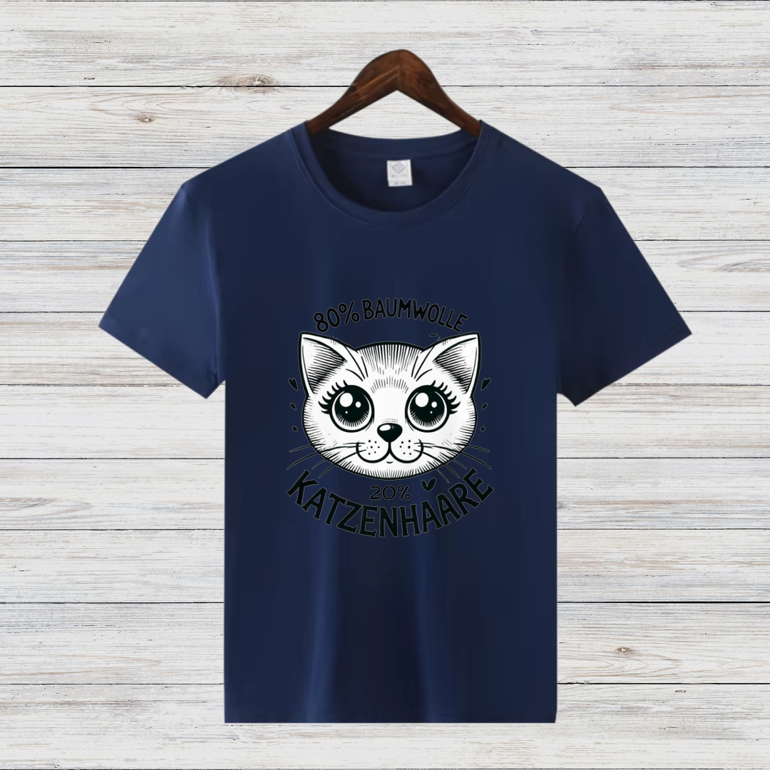 Katzen Stoff T-Shirt