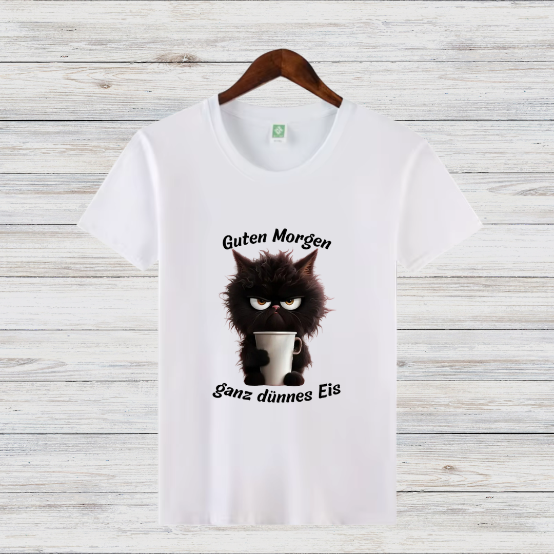 Guten Morgen Katze T-Shirt