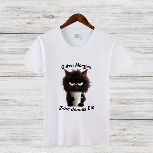 Guten Morgen Katze T-Shirt