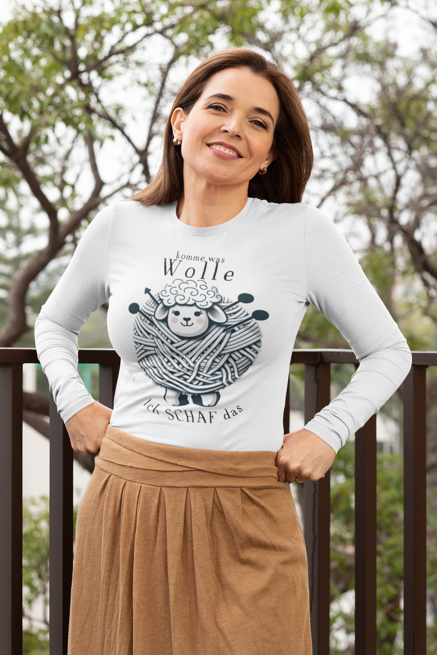 Wolliges Schaf T-Shirt